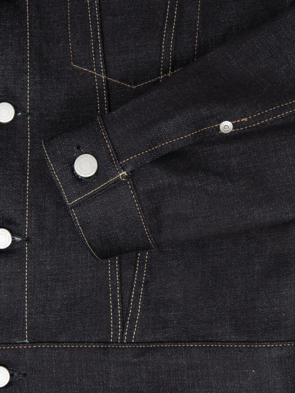 momotaro jeans 003 standard denim type 3 jacket sleeve