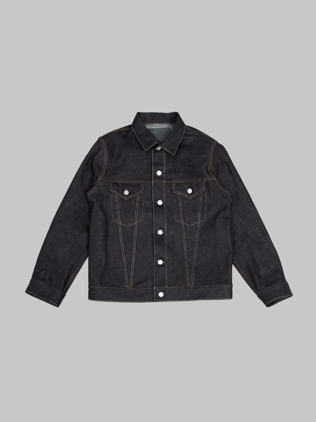 momotaro jeans 003 standard denim type 3 jacket front