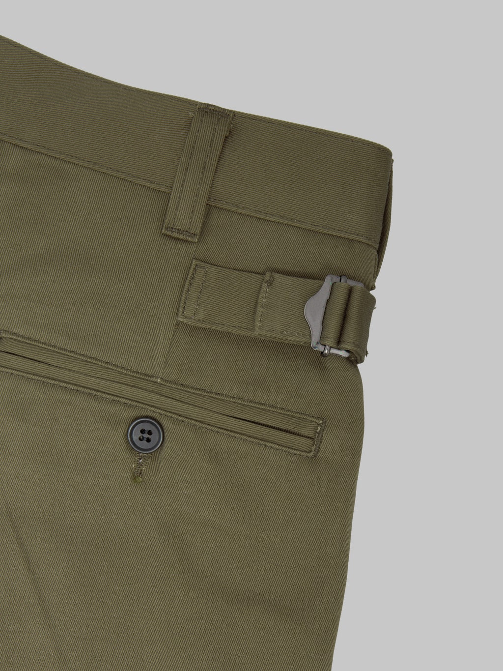 Momotaro Jeans MMPT6007 Westpoint Trousers Khaki
