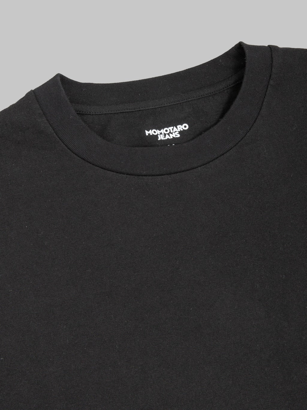 Momotaro Jeans MXTS1035 Zimbabwe Cotton T-Shirt Black