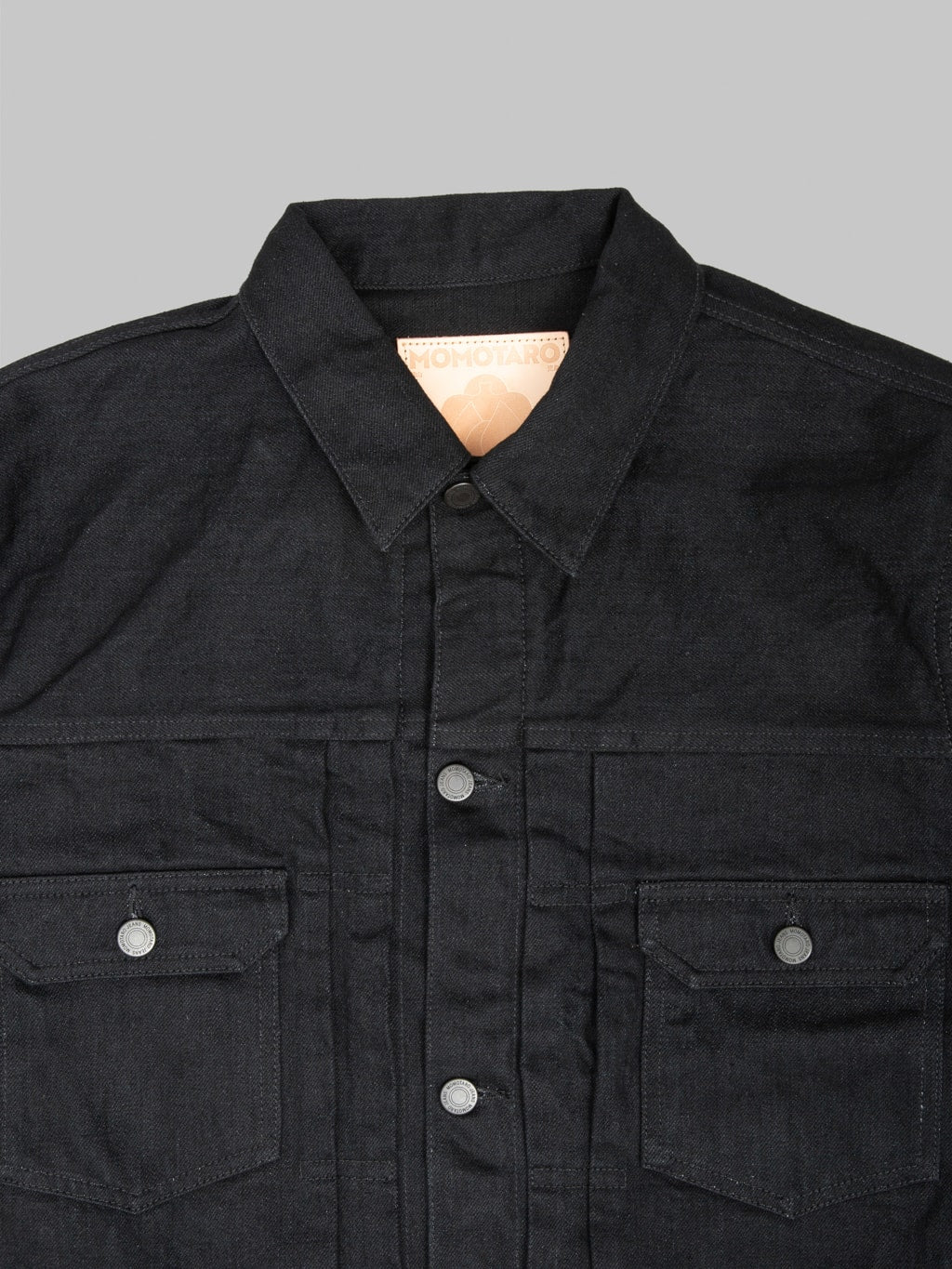 Momotaro MMGJ1102 15.7oz #002 "Classic" Denim Type II Jacket Black