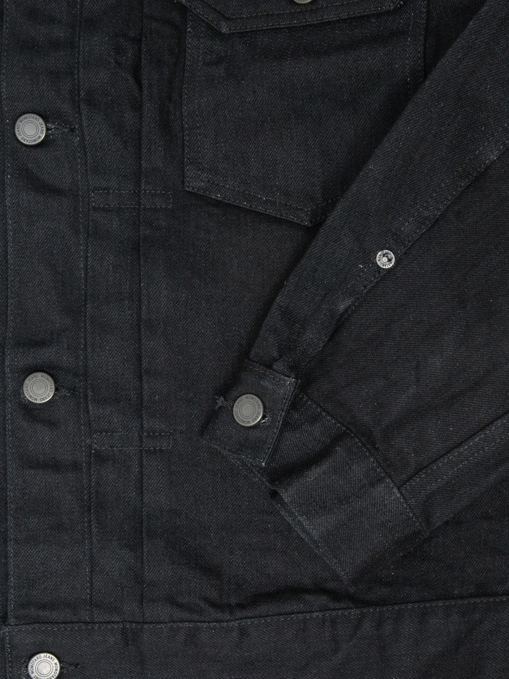 Momotaro MMGJ1102 15.7oz #002 "Classic" Denim Type II Jacket Black