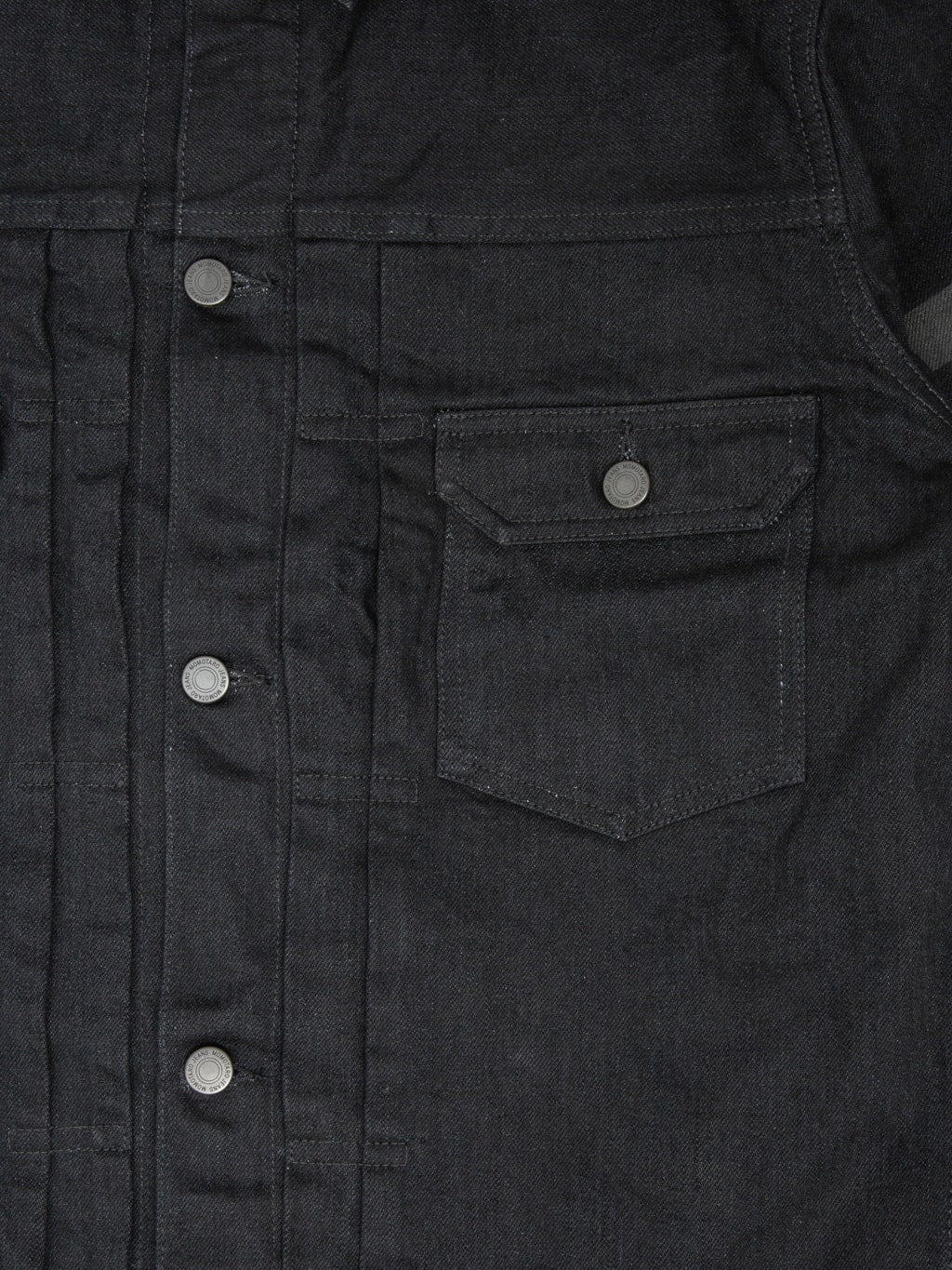 Momotaro MMGJ1102 15.7oz #002 "Classic" Denim Type II Jacket Black