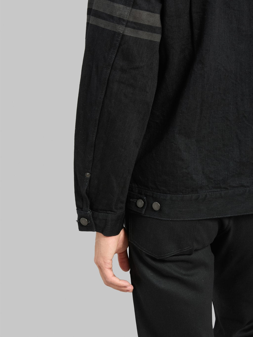 Momotaro MMGJ1102 15.7oz #002 "Classic" Denim Type II Jacket Black