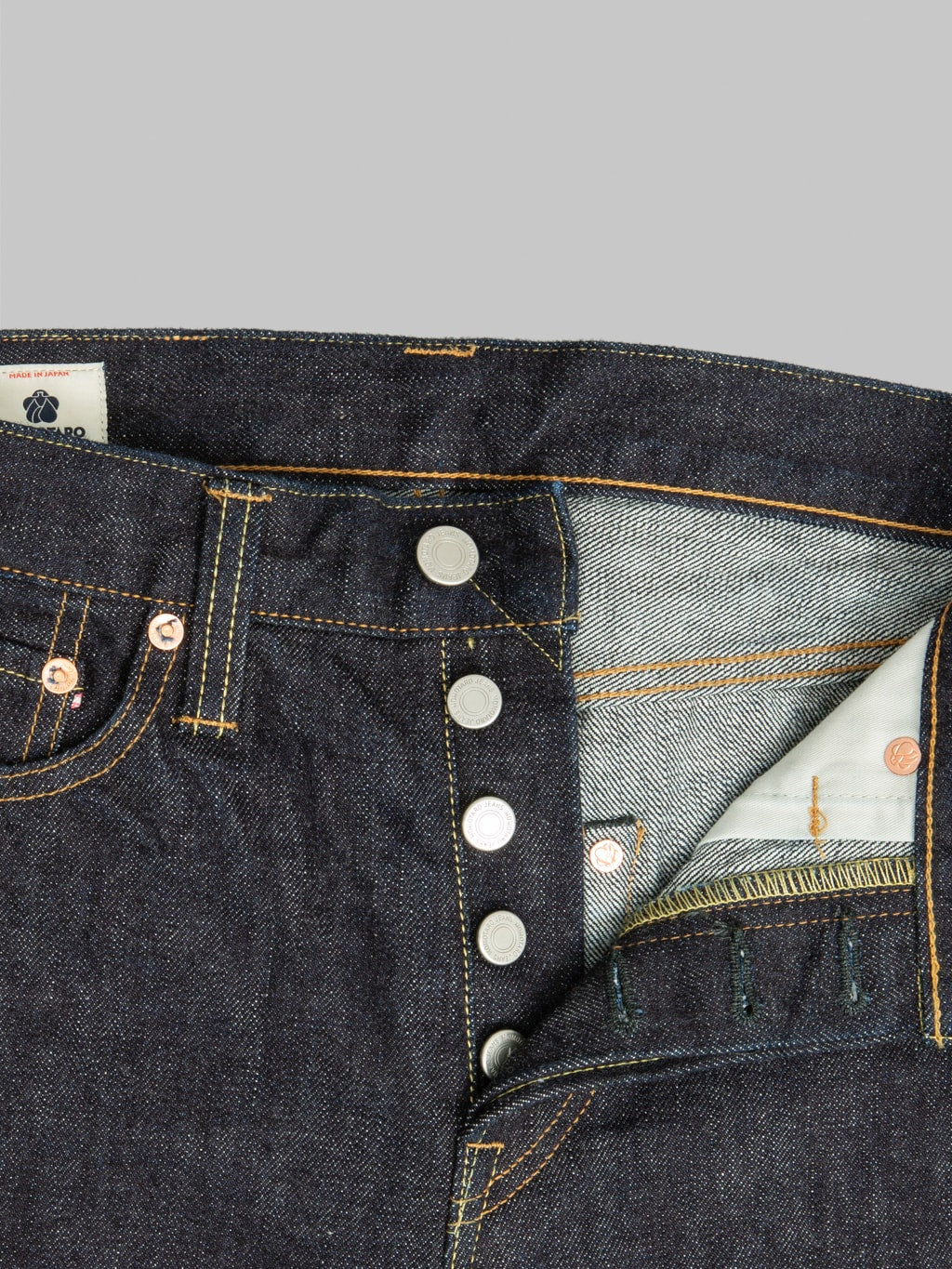 Momotaro MMJB0101 15.7oz #100 "Classic" Straight Jeans