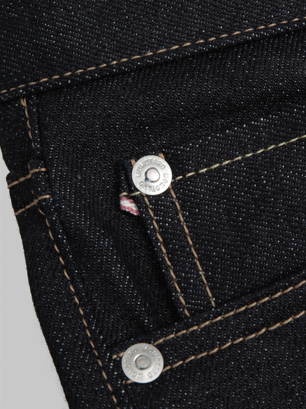 Momotaro MMJB0400 Standard Wide Jeans selvedge