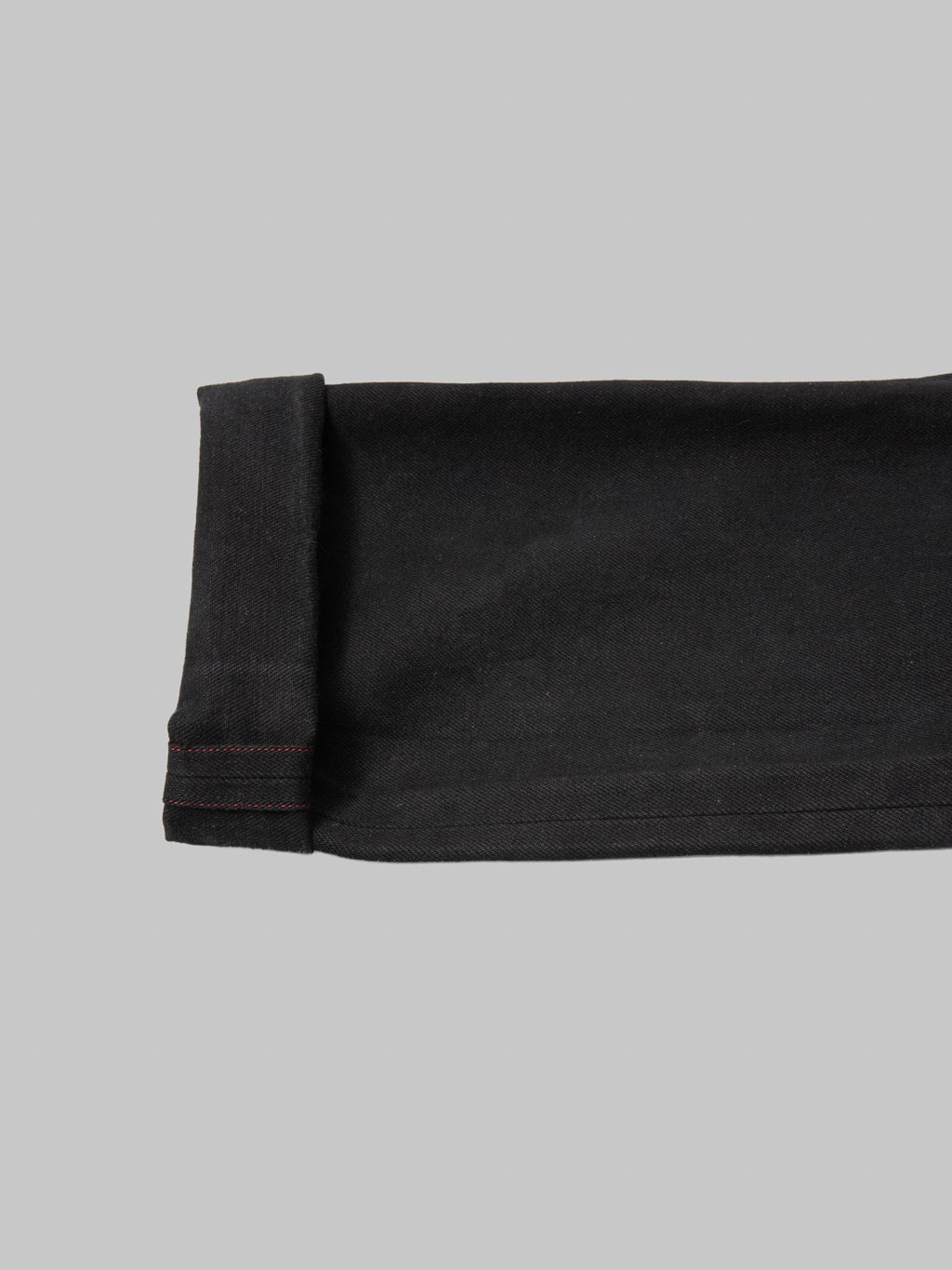 Momotaro MMJE6401 15oz #100 "Kyotomontsuki Dyed" Straight Black Jeans