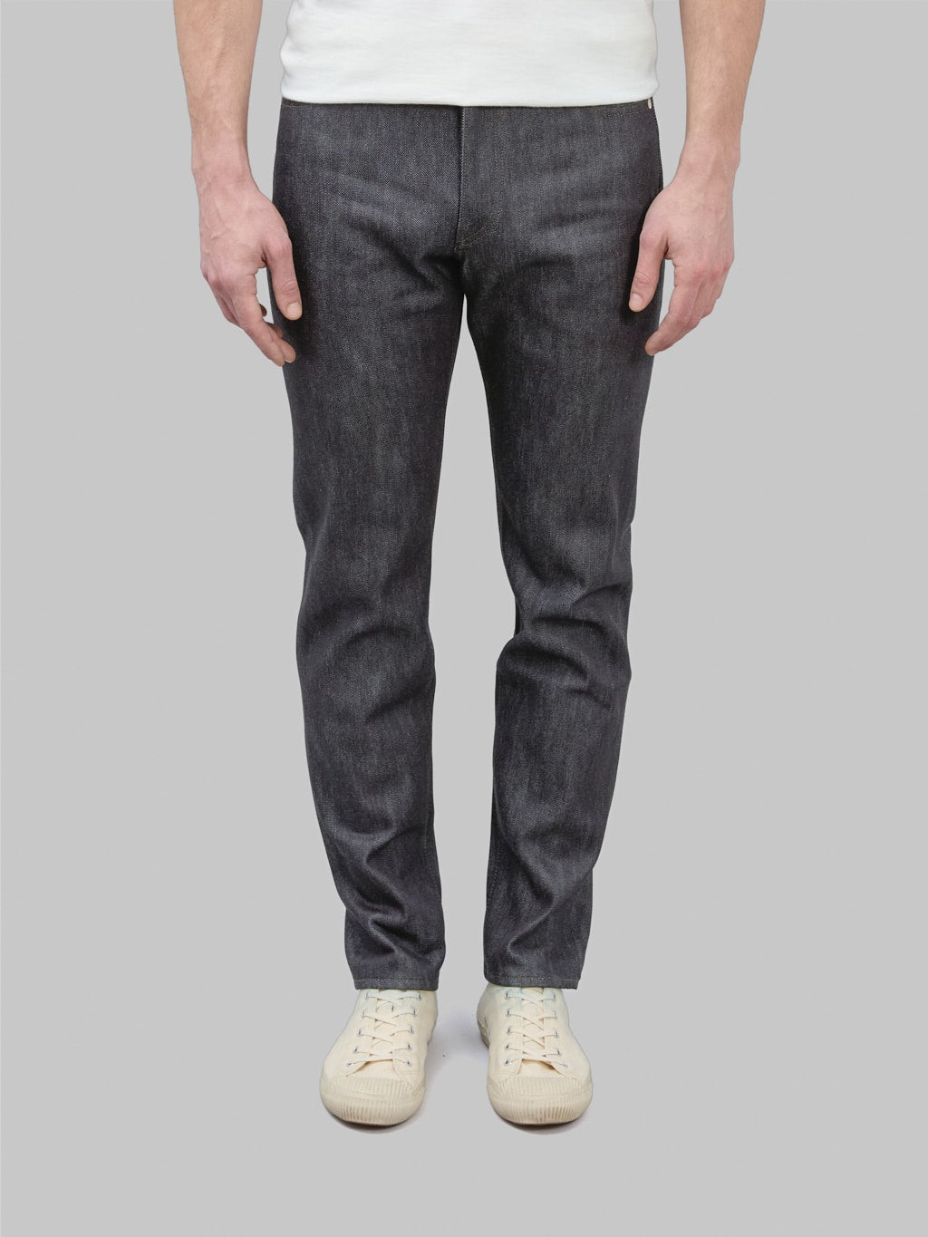 Momotaro MMJZ0203 13.7oz #200 "Cashmere" Tapered Jeans