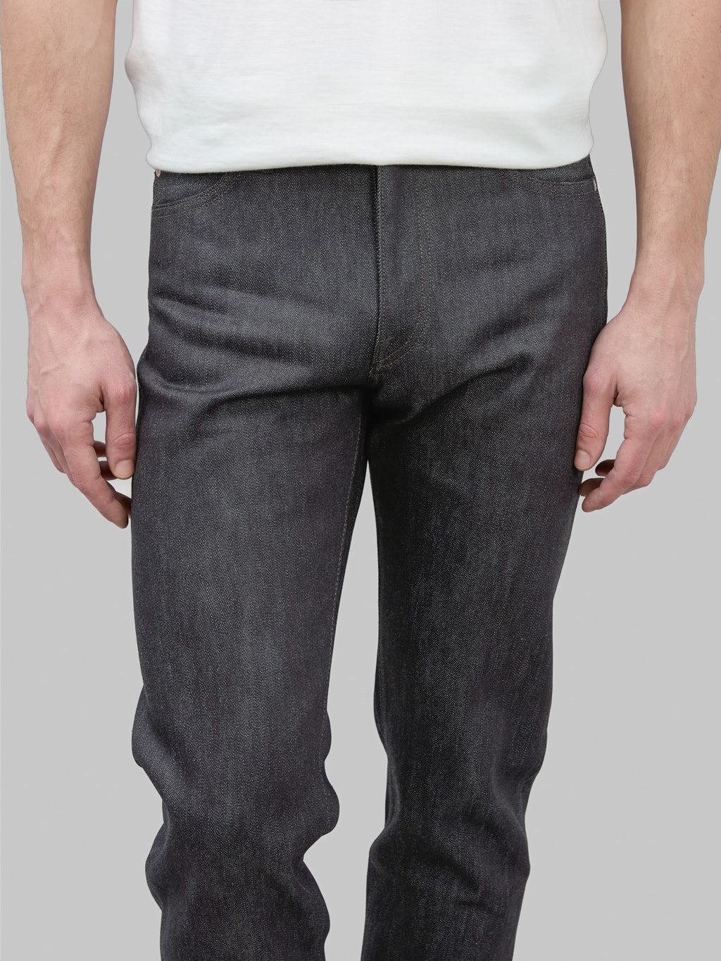 Momotaro MMJZ0203 13.7oz #200 "Cashmere" Tapered Jeans