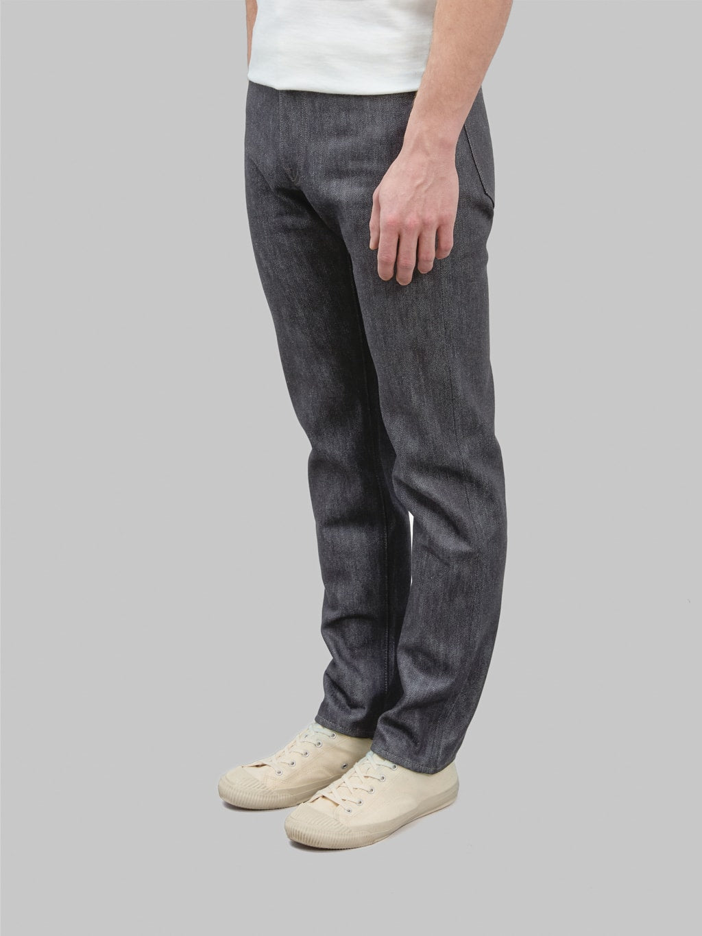 Momotaro MMJZ0203 13.7oz #200 "Cashmere" Tapered Jeans