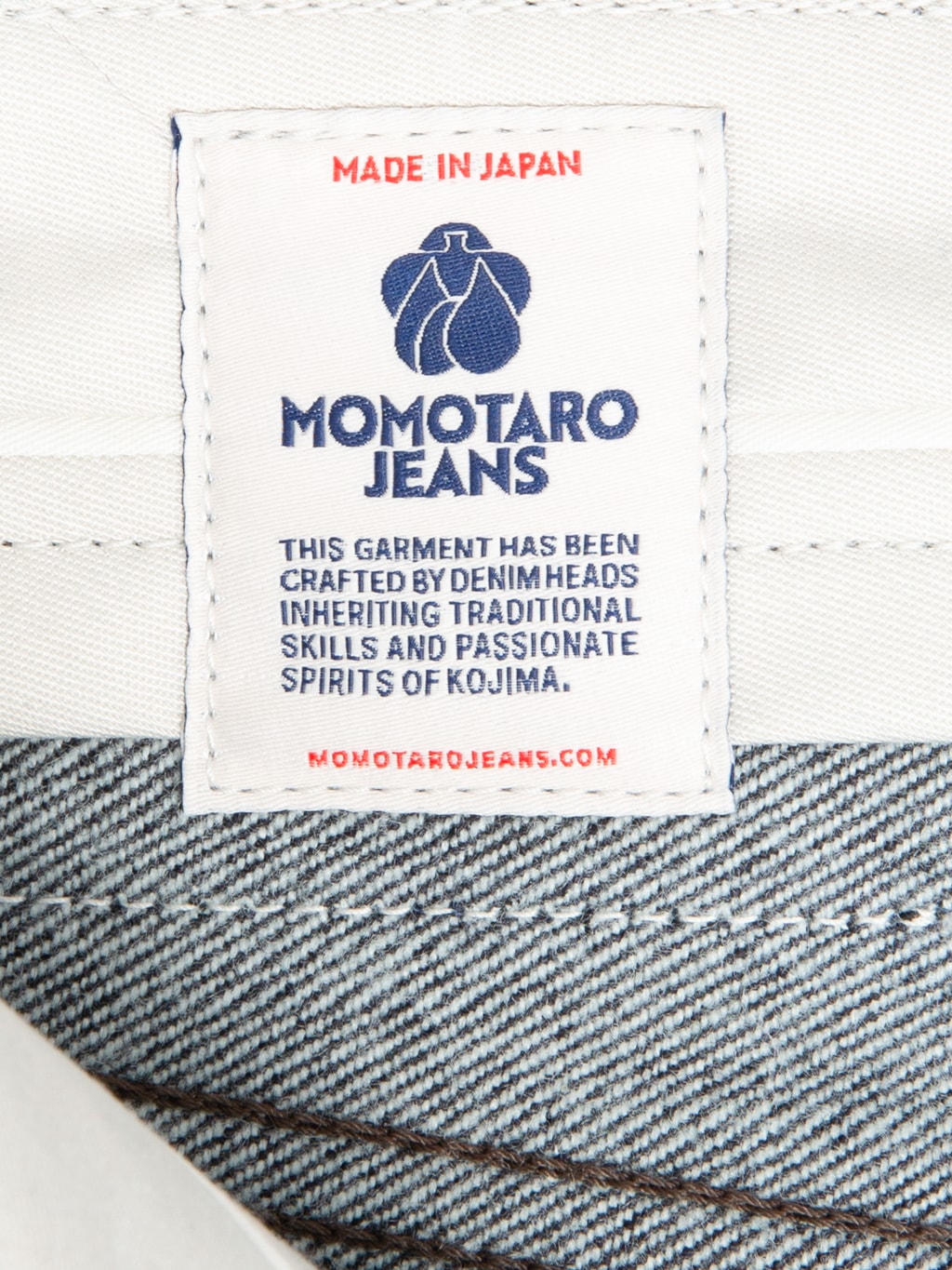 Momotaro MMJZ0203 13.7oz #200 "Cashmere" Tapered Jeans
