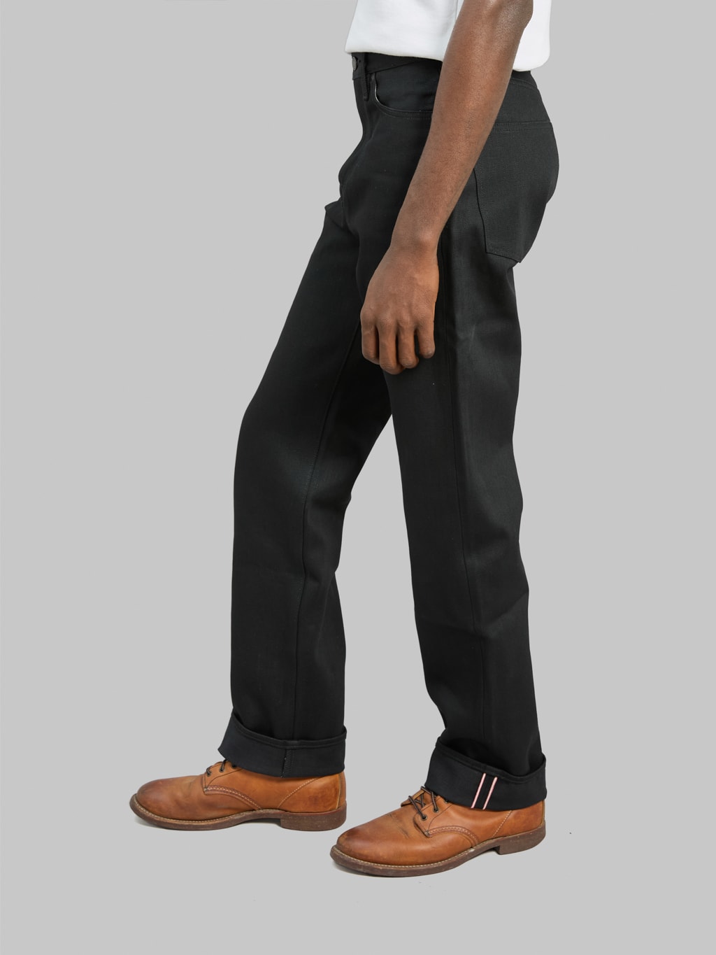 Momotaro MMJZ1100 14.7oz #100 "Standard" Straight Jeans Black