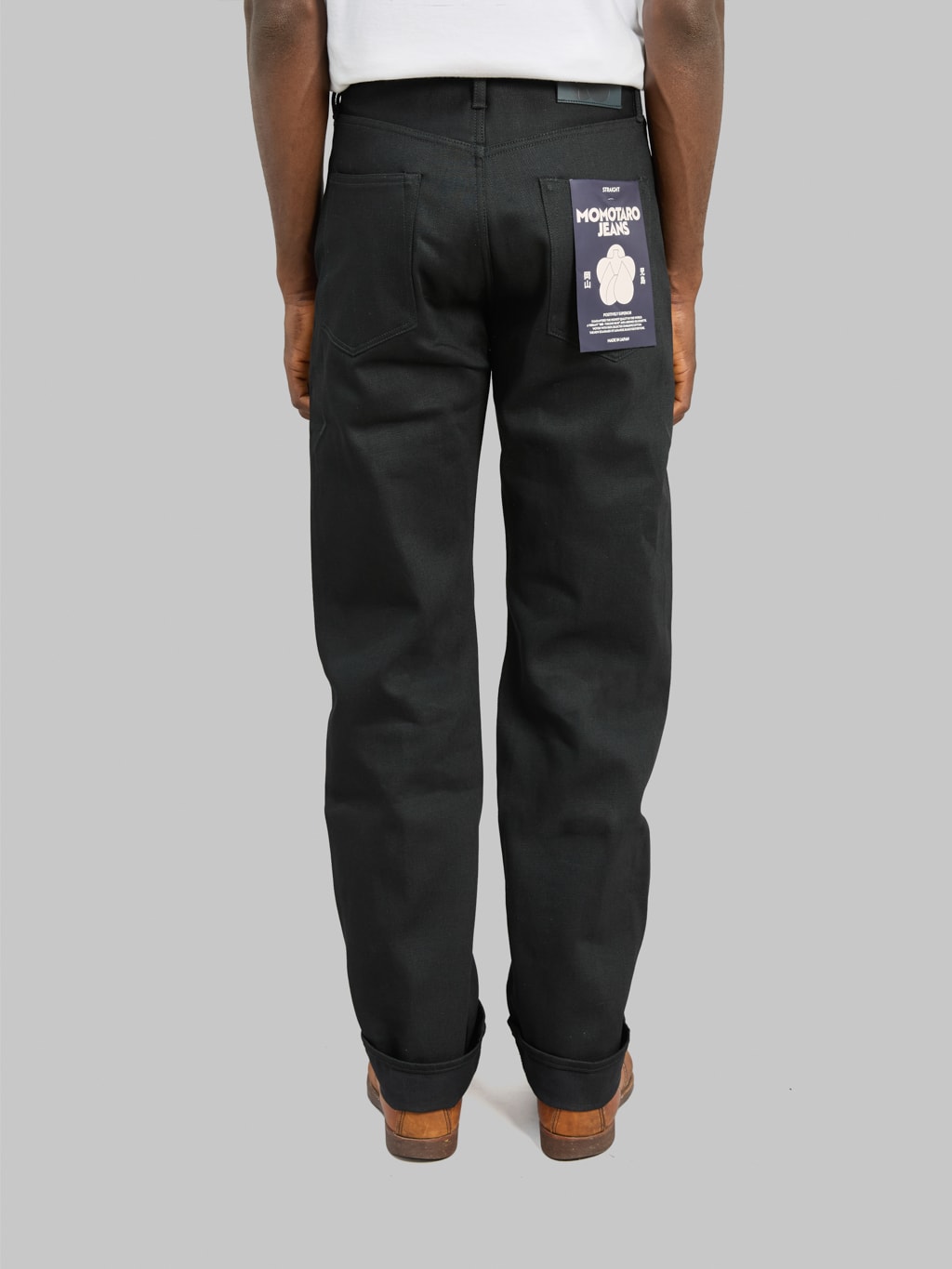 Momotaro MMJZ1100 14.7oz #100 "Standard" Straight Jeans Black