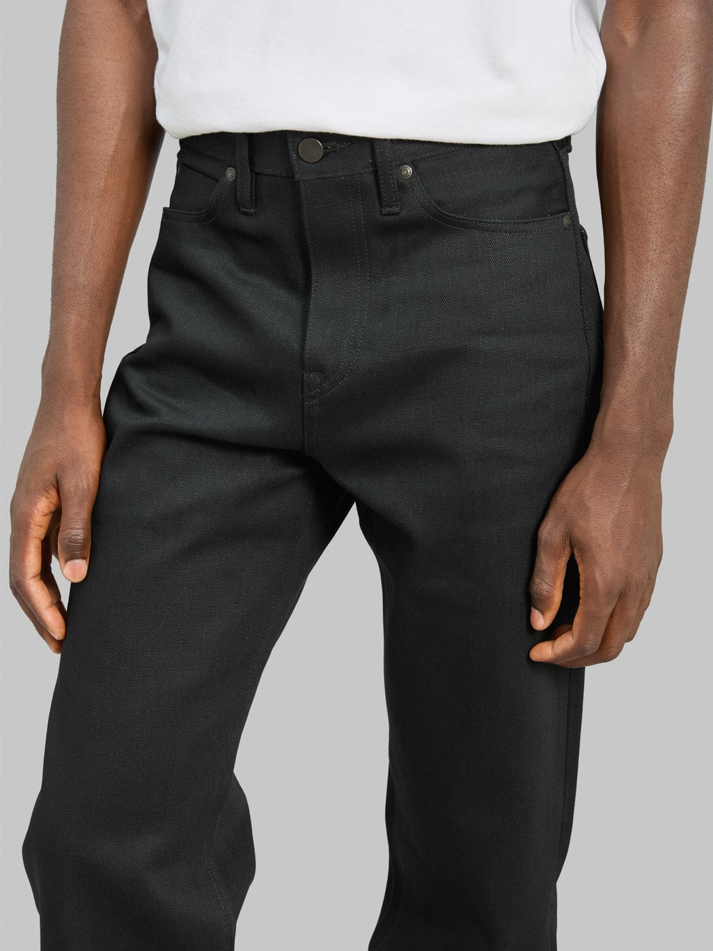 Momotaro MMJZ1100 14.7oz #100 "Standard" Straight Jeans Black