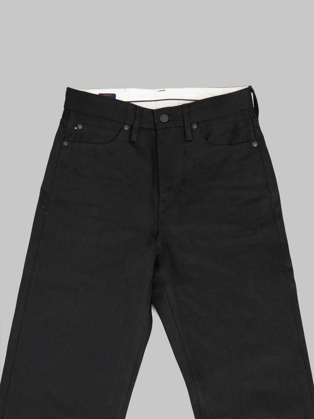 Momotaro MMJZ1100 14.7oz #100 "Standard" Straight Jeans Black