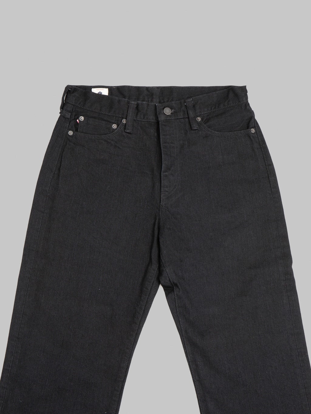 Momotaro MMJZ1101 15.7oz #100 "Classic" Straight Jeans Black