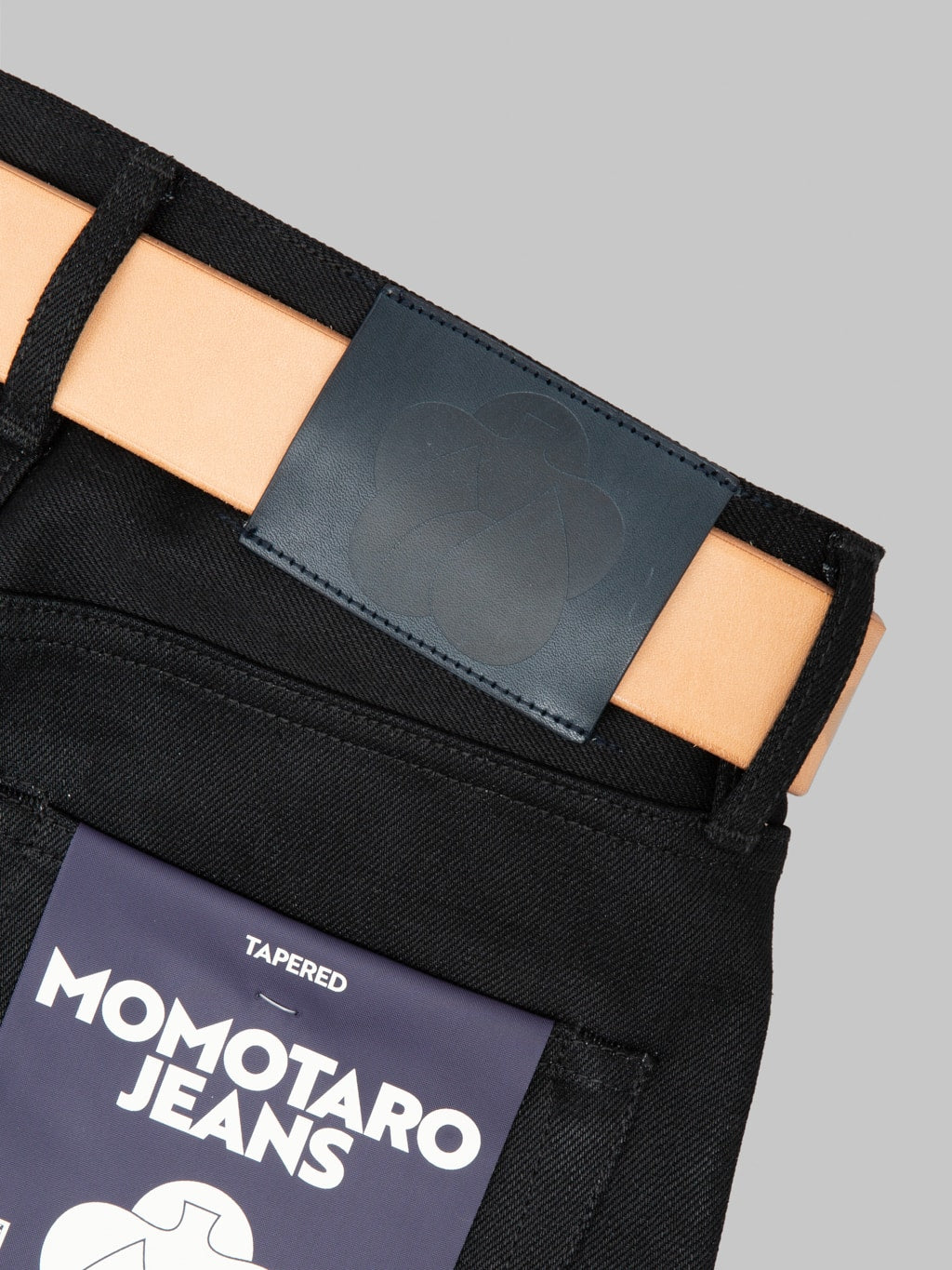 Momotaro MMJZ1200 14.7oz #200 "Standard" Tapered Jeans Black