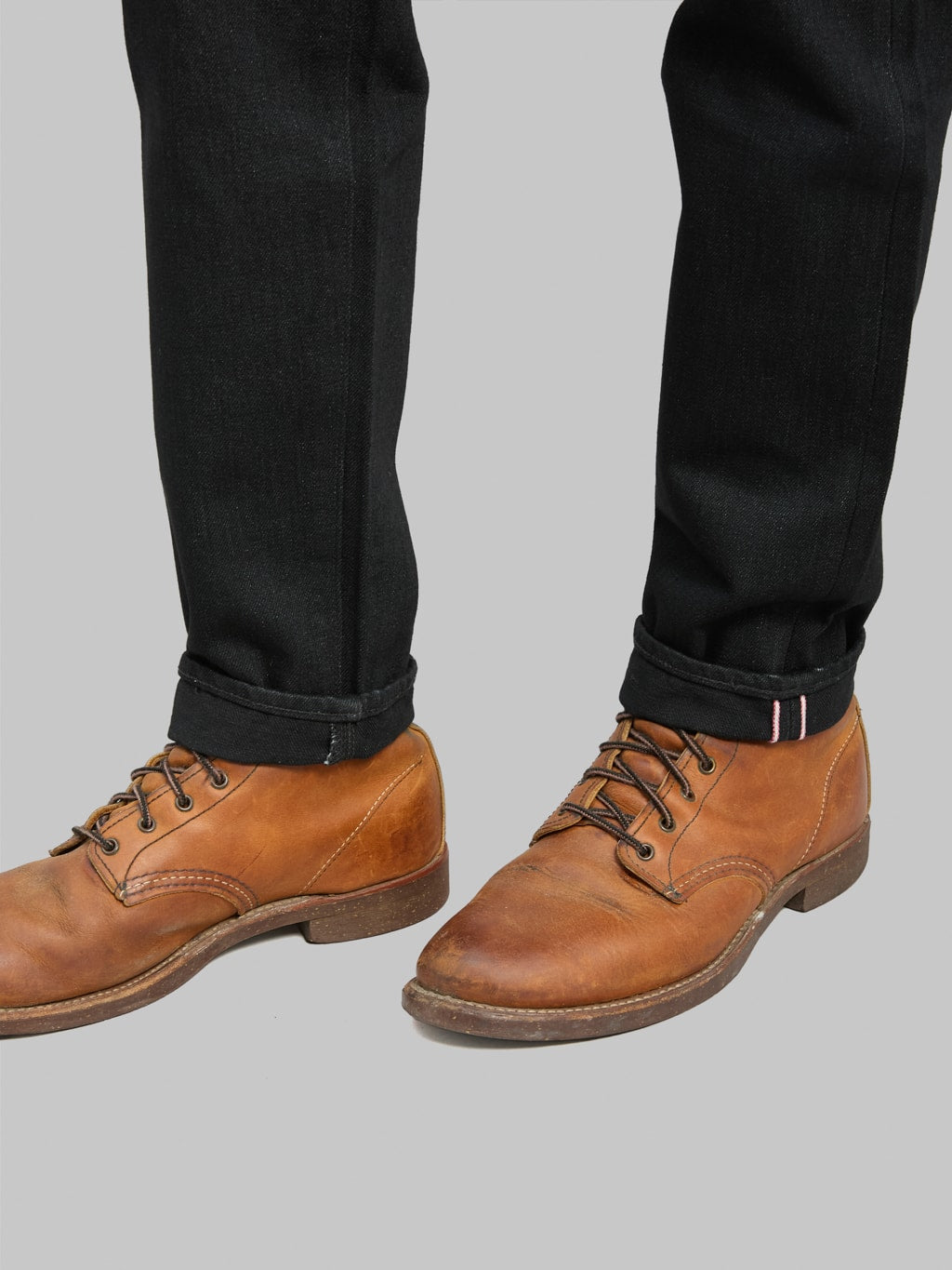 Momotaro MMJZ1201 15.7oz #200 "Classic" Tapered Jeans Black