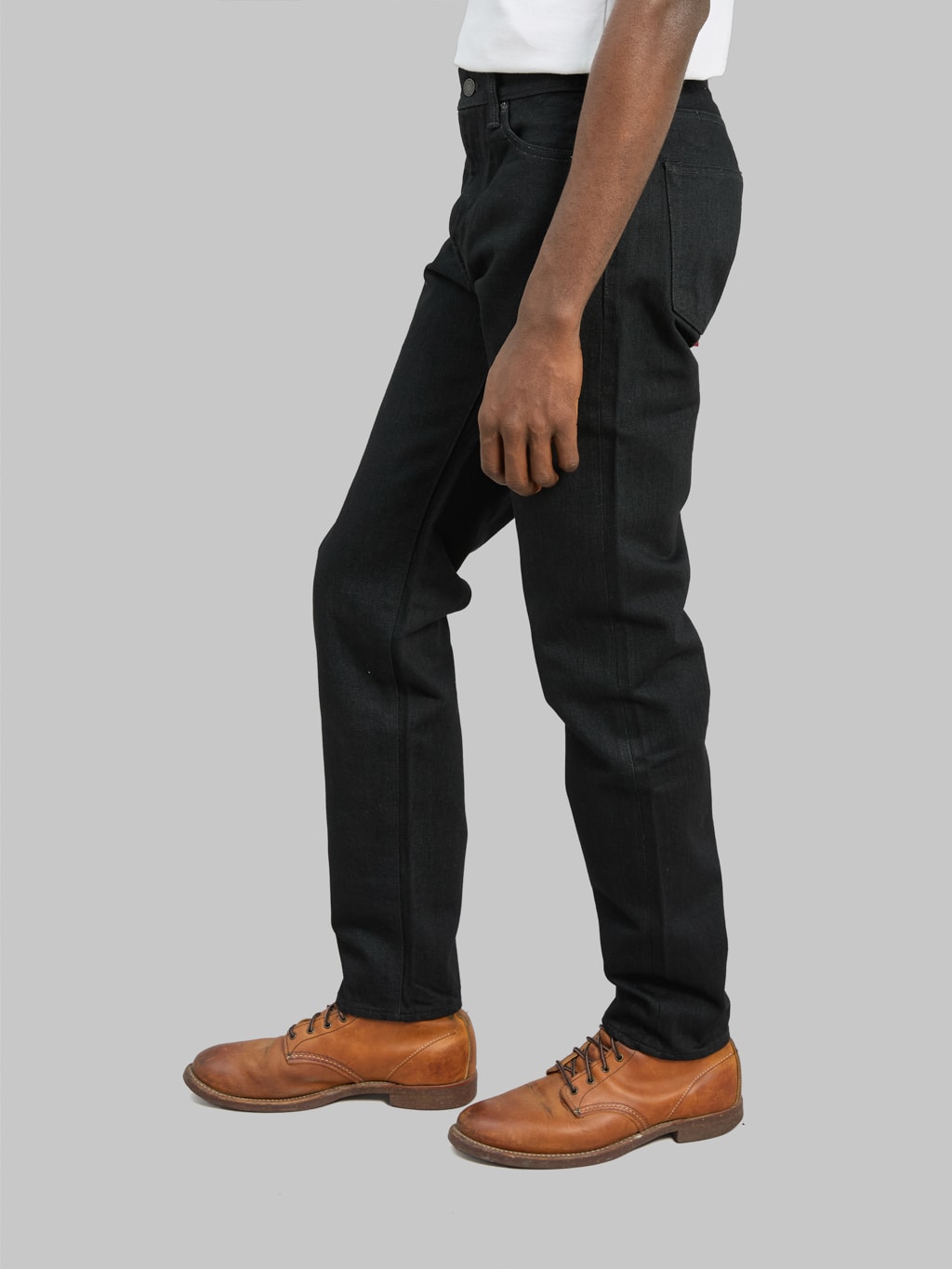 Momotaro MMJZ1201 15.7oz #200 "Classic" Tapered Jeans Black