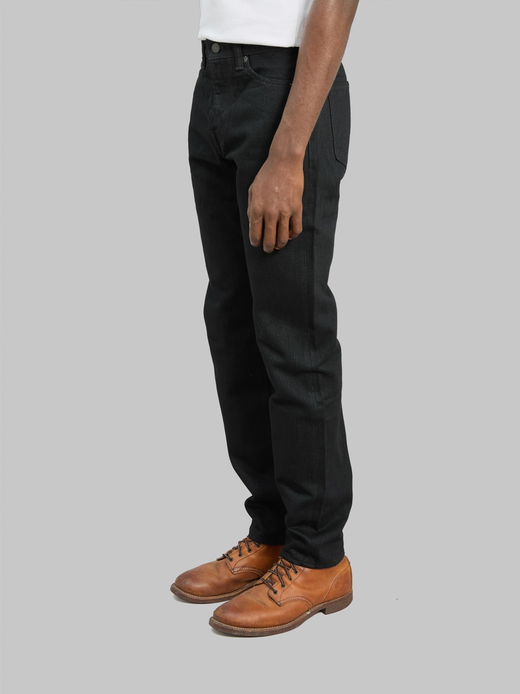 Momotaro MMJZ1201 15.7oz #200 "Classic" Tapered Jeans Black