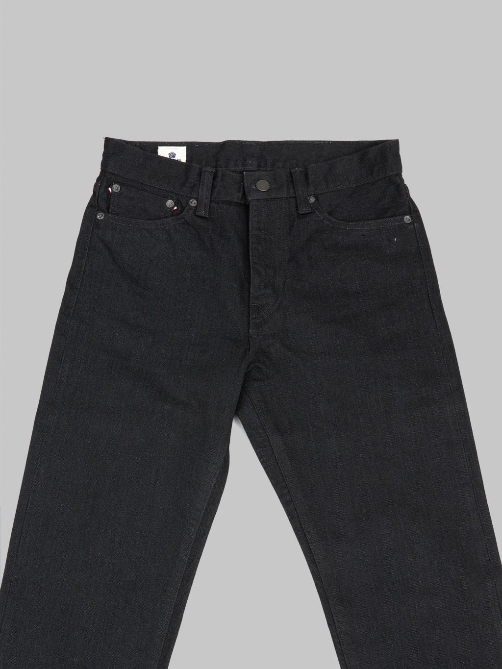 Momotaro MMJZ1201 15.7oz #200 "Classic" Tapered Jeans Black