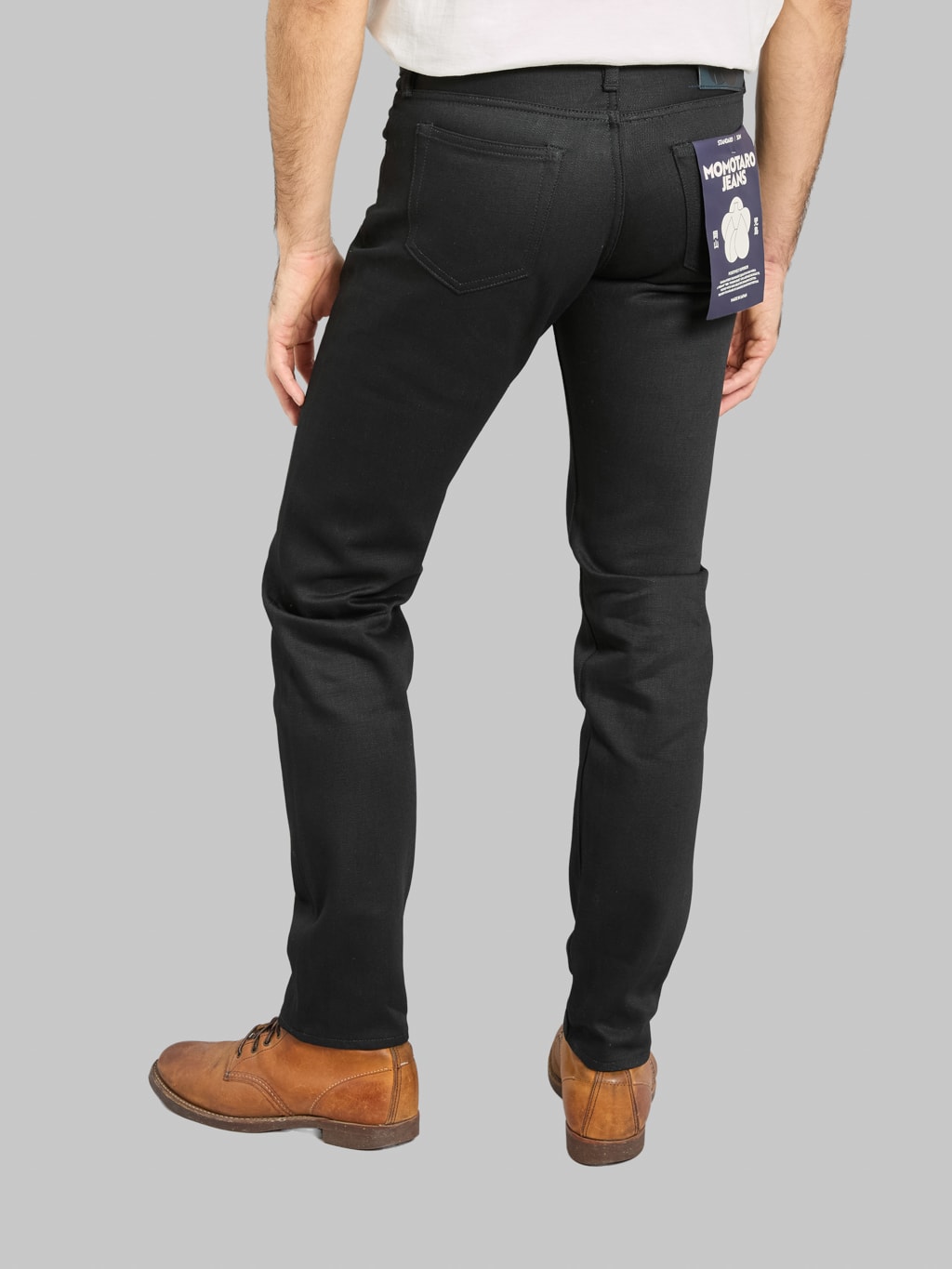 Momotaro MMJZ1300 14.7oz #300 "Standard" Slim Jeans Black