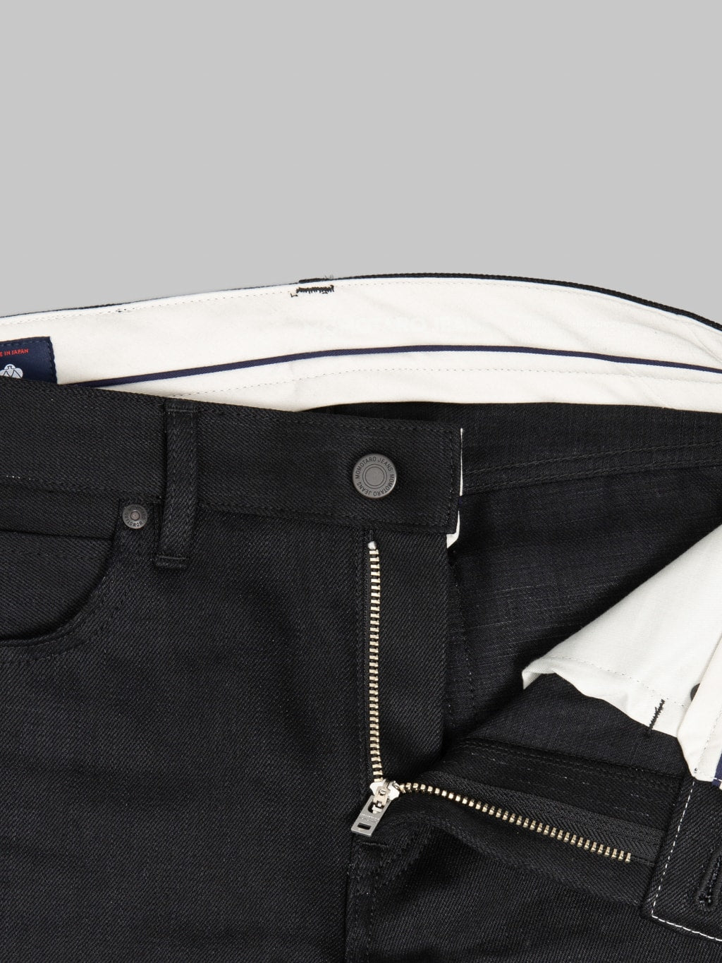 Momotaro MMJZ1300 14.7oz #300 "Standard" Slim Jeans Black