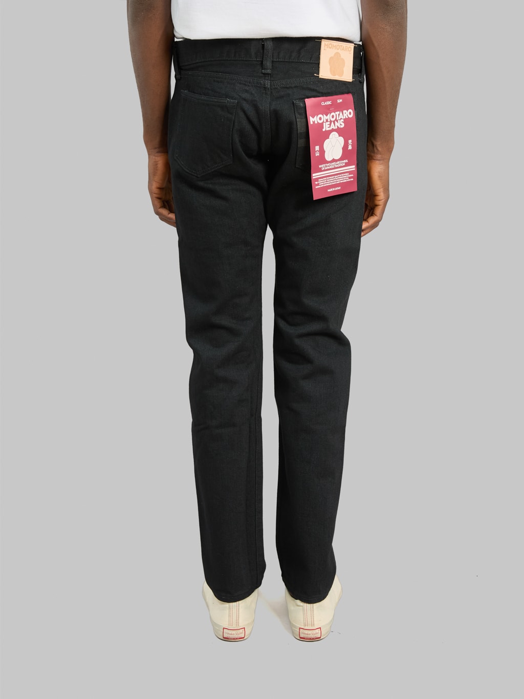 Momotaro MMJZ1301 15.7oz #300 "Classic" Slim Jeans Black