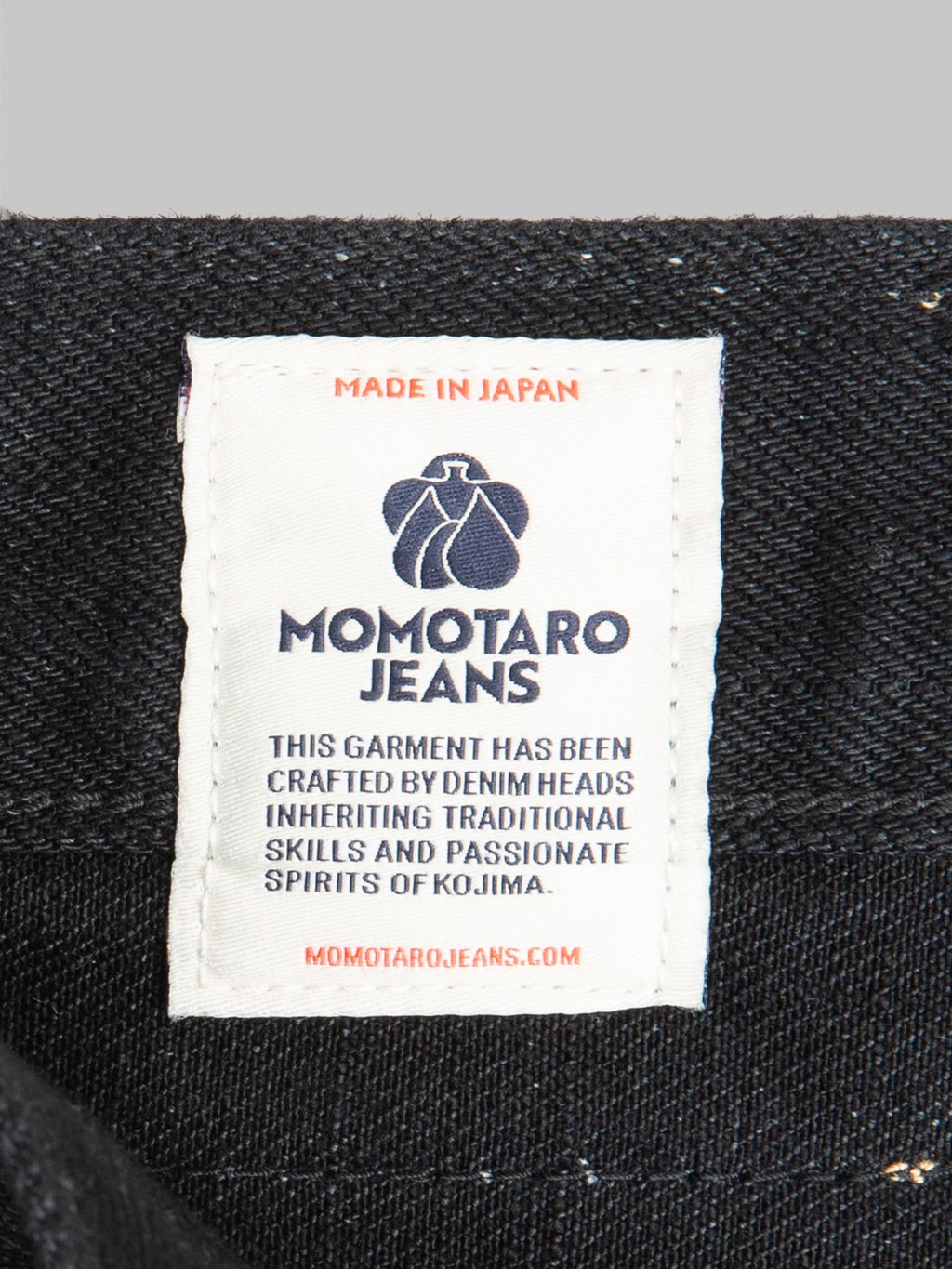 Momotaro MMJZ1301 15.7oz #300 "Classic" Slim Jeans Black
