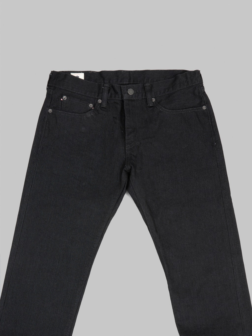 Momotaro MMJZ1301 15.7oz #300 "Classic" Slim Jeans Black
