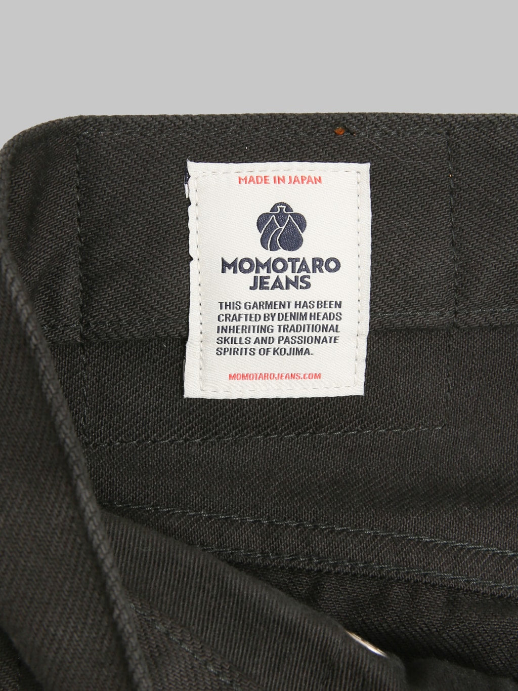 Momotaro Jeans MMJZ6402 #100 15oz "BC Botanical Bamboo Charcoal Dye" Straight Jeans