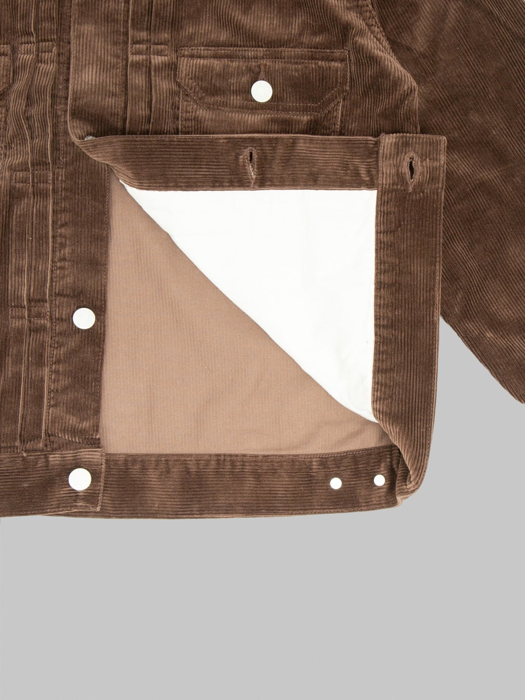 Momotaro MMOT6001 002 Corduroy Jacket Brown made in japan