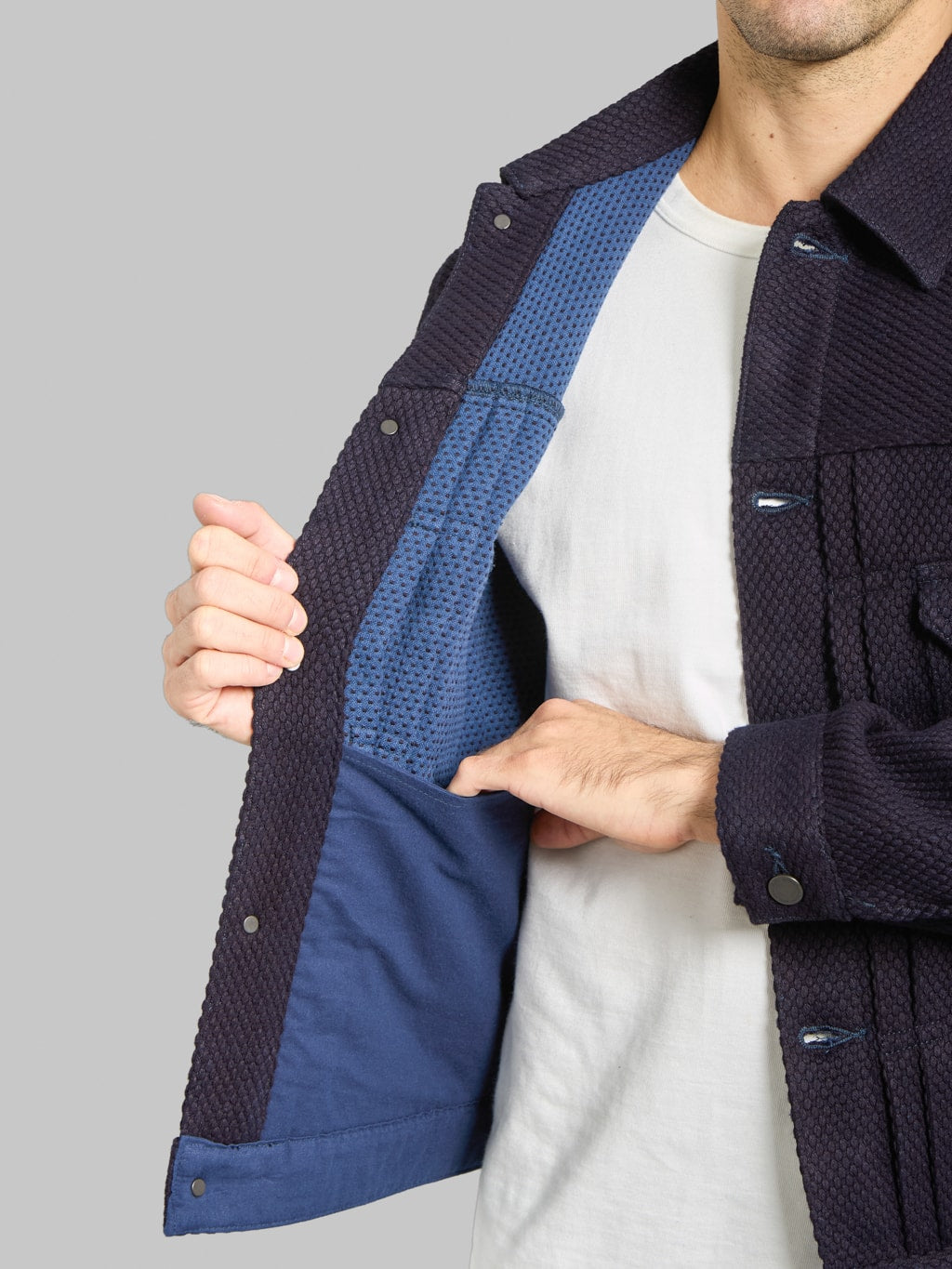 Momotaro MMOT6306 Indigo Heavy Sashiko Type II Jacket