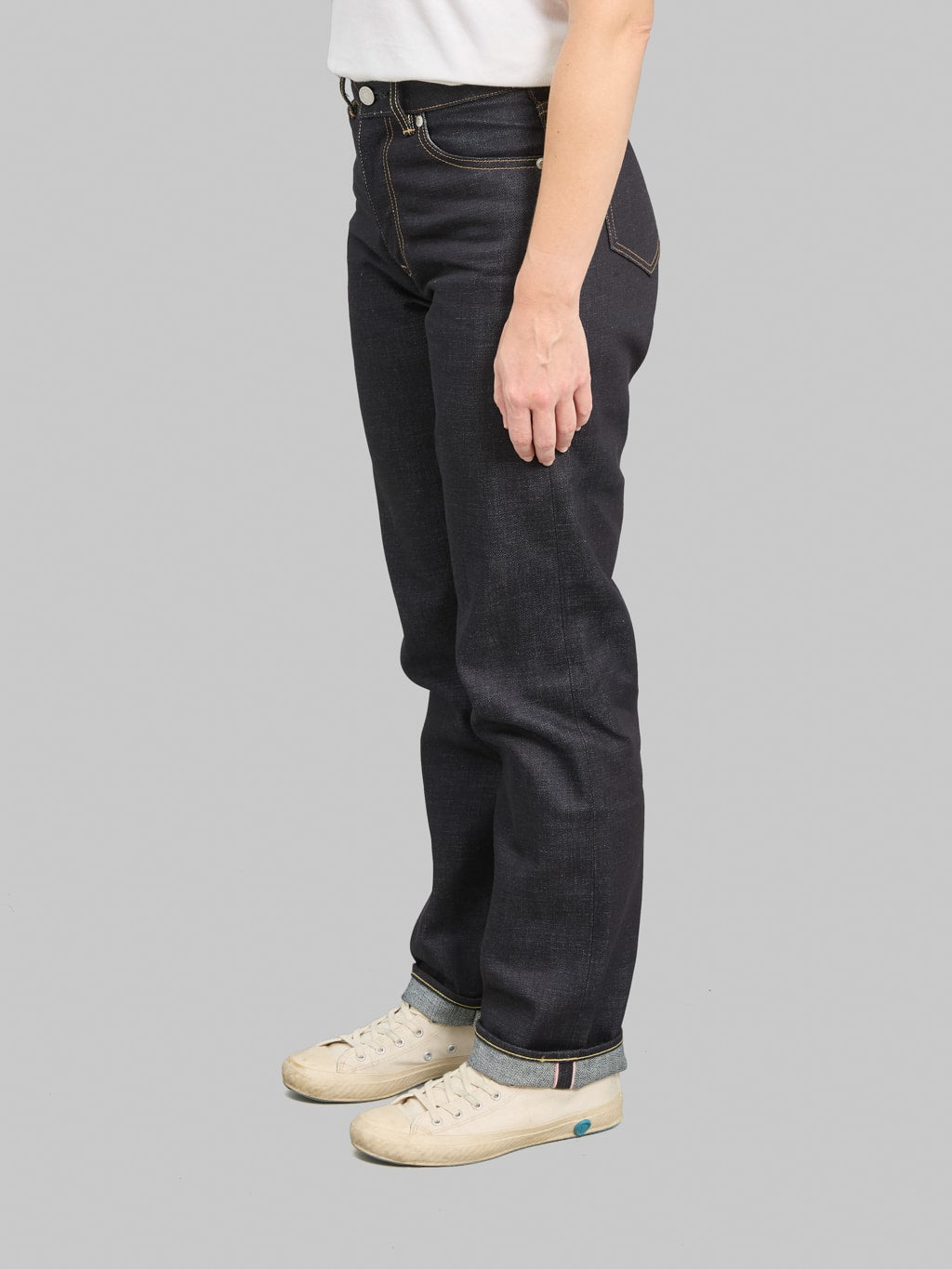 Momotaro Jeans MWJZ0110 #110 14.7oz "Standard" Womens Straight Jeans
