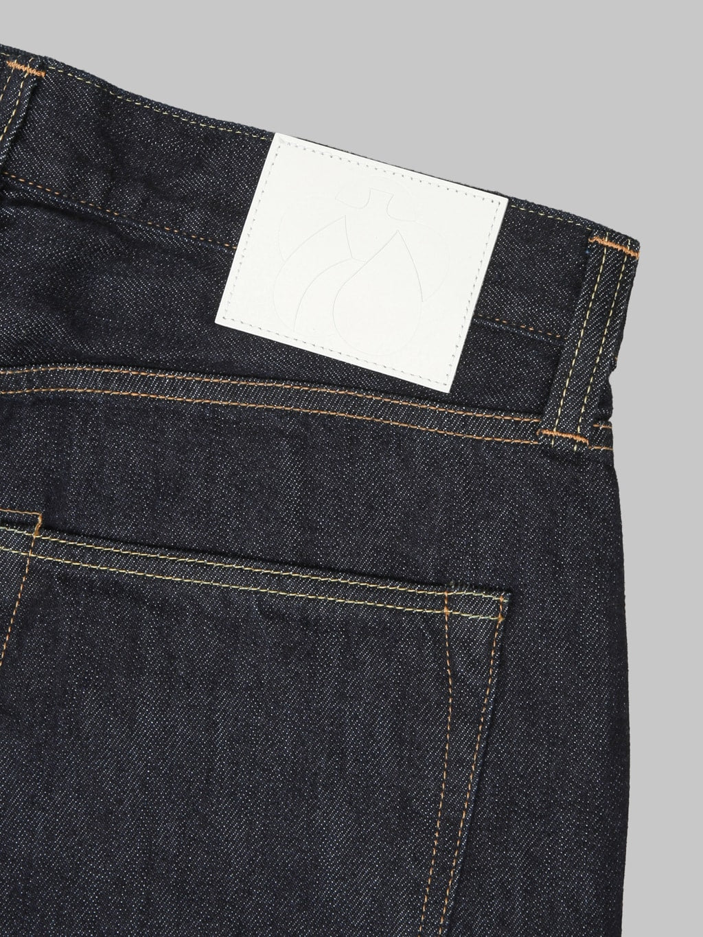 Momotaro Jeans MXJE1506 11oz #400 Lightweight Wide Jeans leather patch