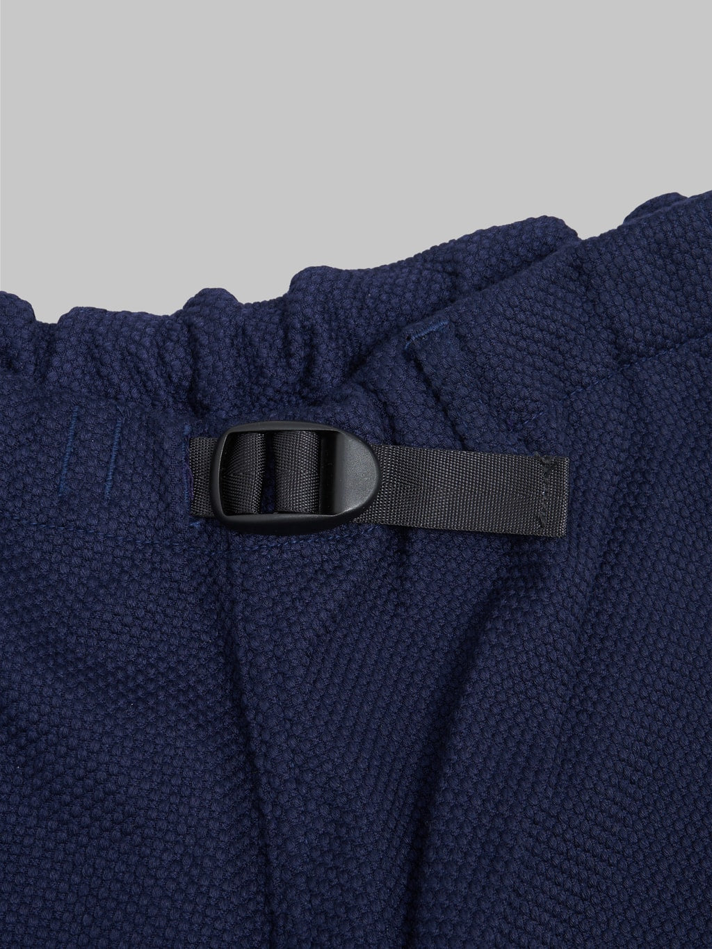 momotaro mxpt 1000 indigo sashiko short pants adjuster