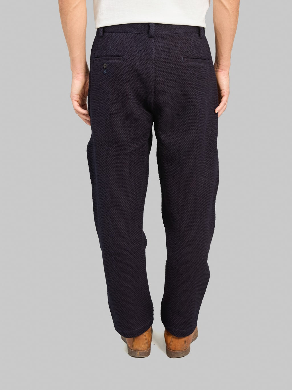 Momotaro Jeans MXPT1021 Indigo Heavy Sashiko Pants