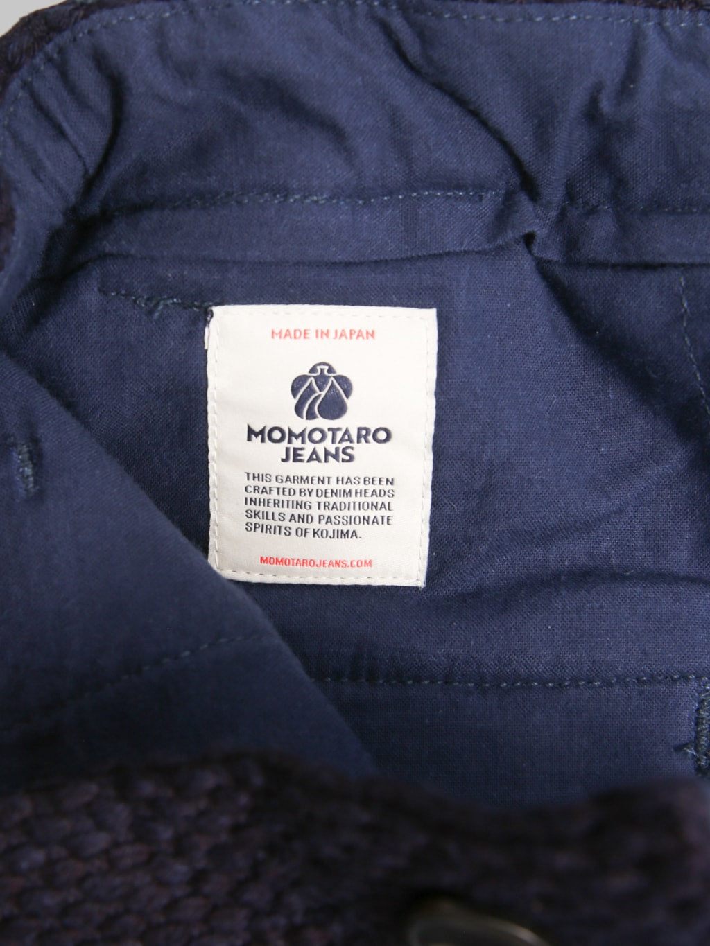 Momotaro Jeans MXPT1021 Indigo Heavy Sashiko Pants
