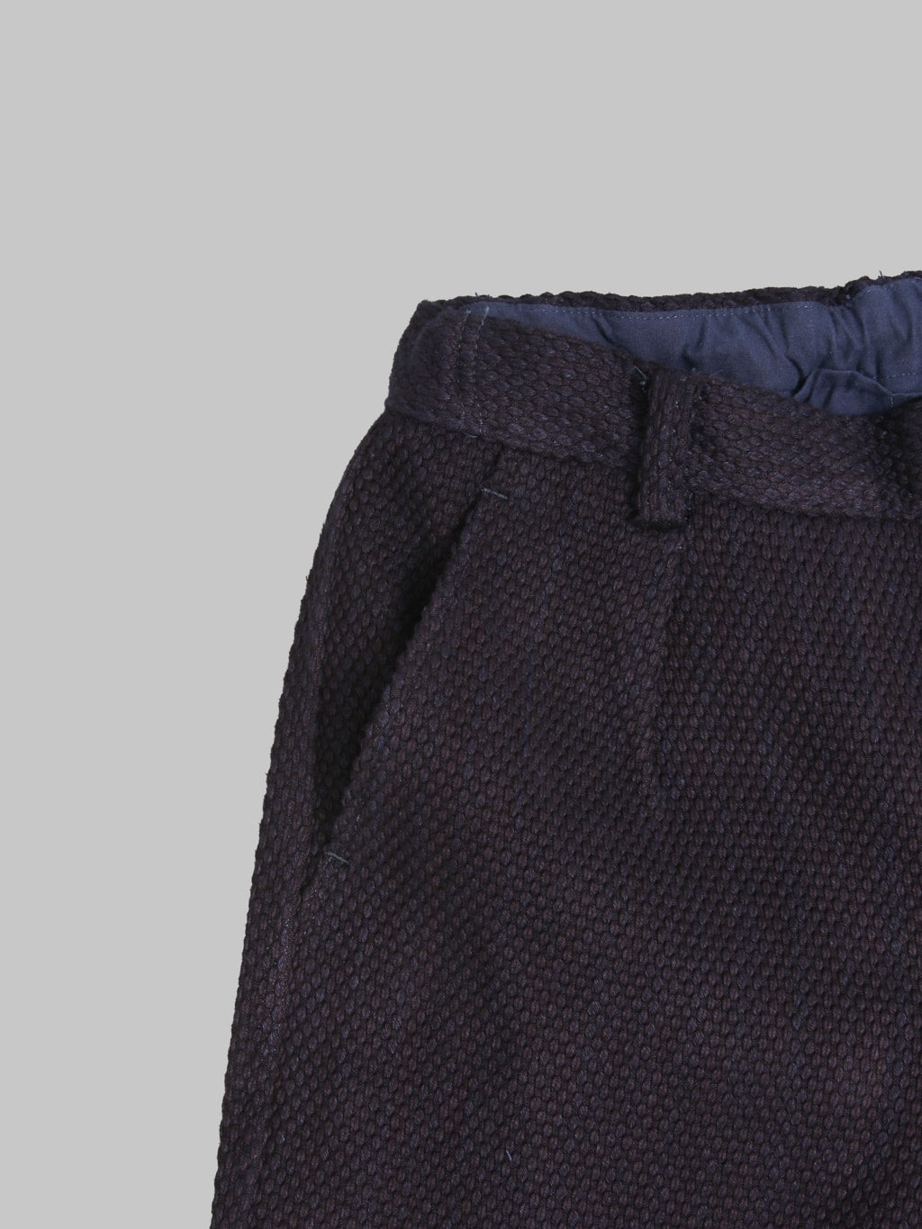 Momotaro Jeans MXPT1021 Indigo Heavy Sashiko Pants