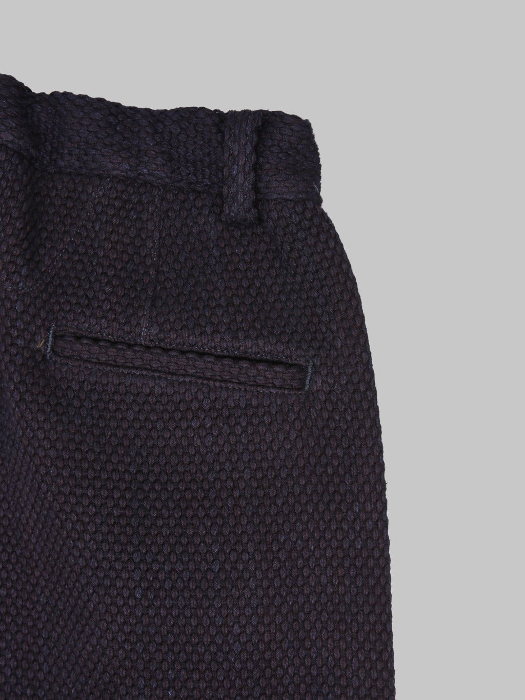 Momotaro Jeans MXPT1021 Indigo Heavy Sashiko Pants