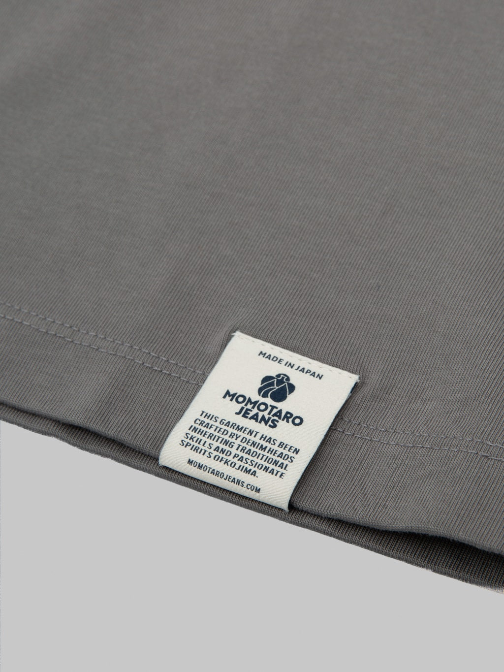 Momotaro MXTS1031 Heavy Ounce T-Shirt Grey