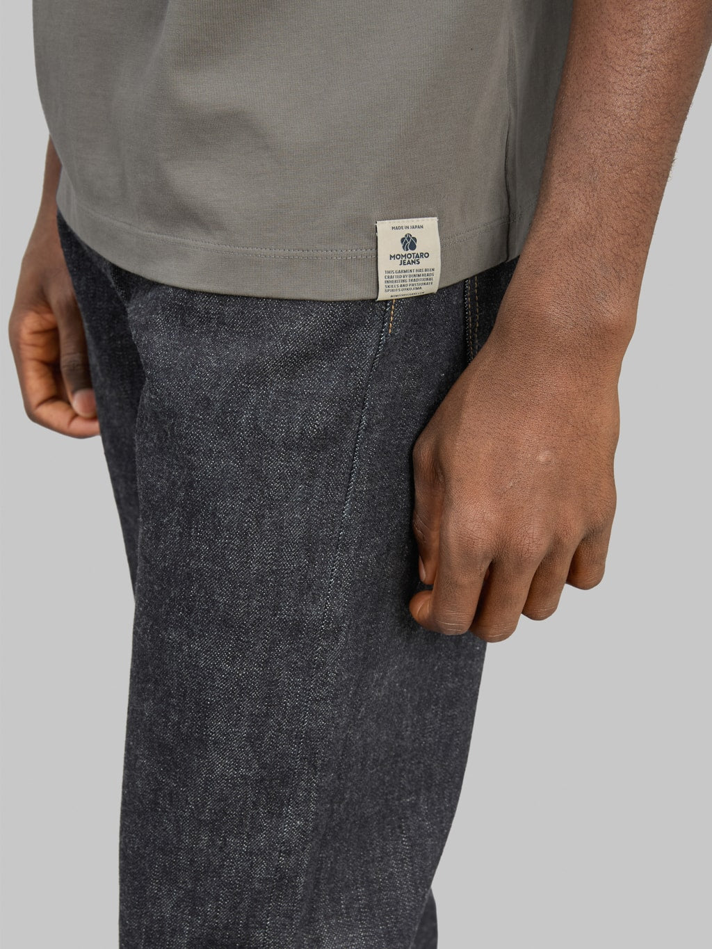 Momotaro MXTS1031 Heavy Ounce T-Shirt Grey