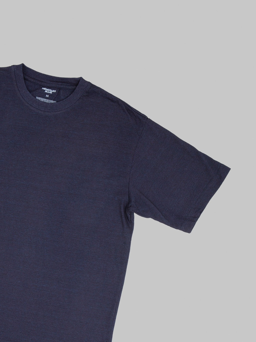 Momotaro MMTS6010 Yarn Dyed T-Shirt Indigo