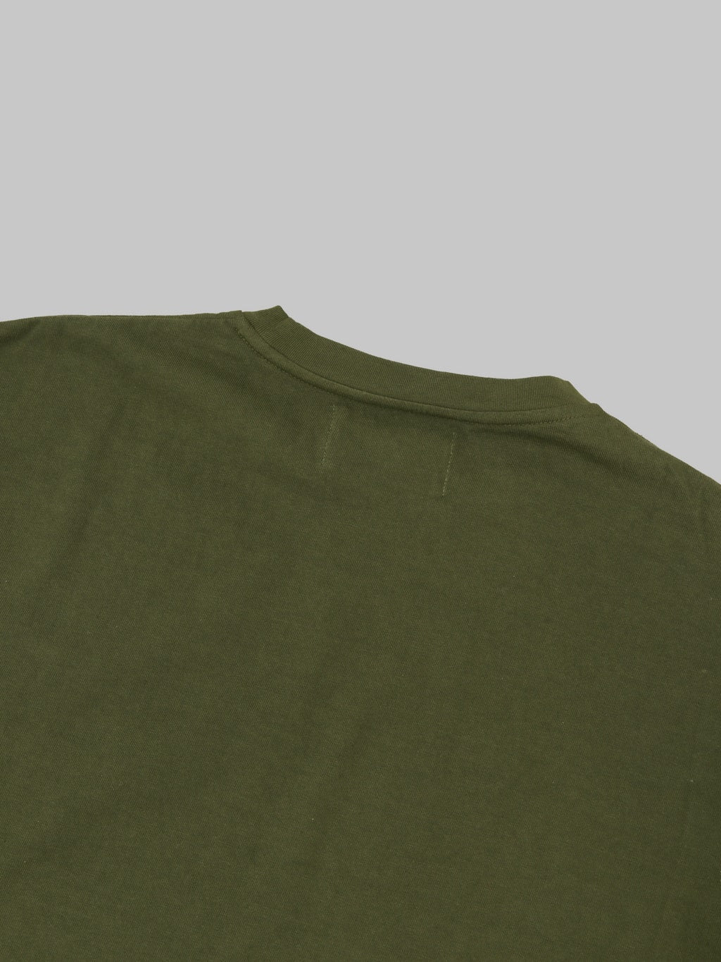 Momotaro Jeans MMTS6029 Zimbabwe Cotton Botanical Dyed T-Shirt Green