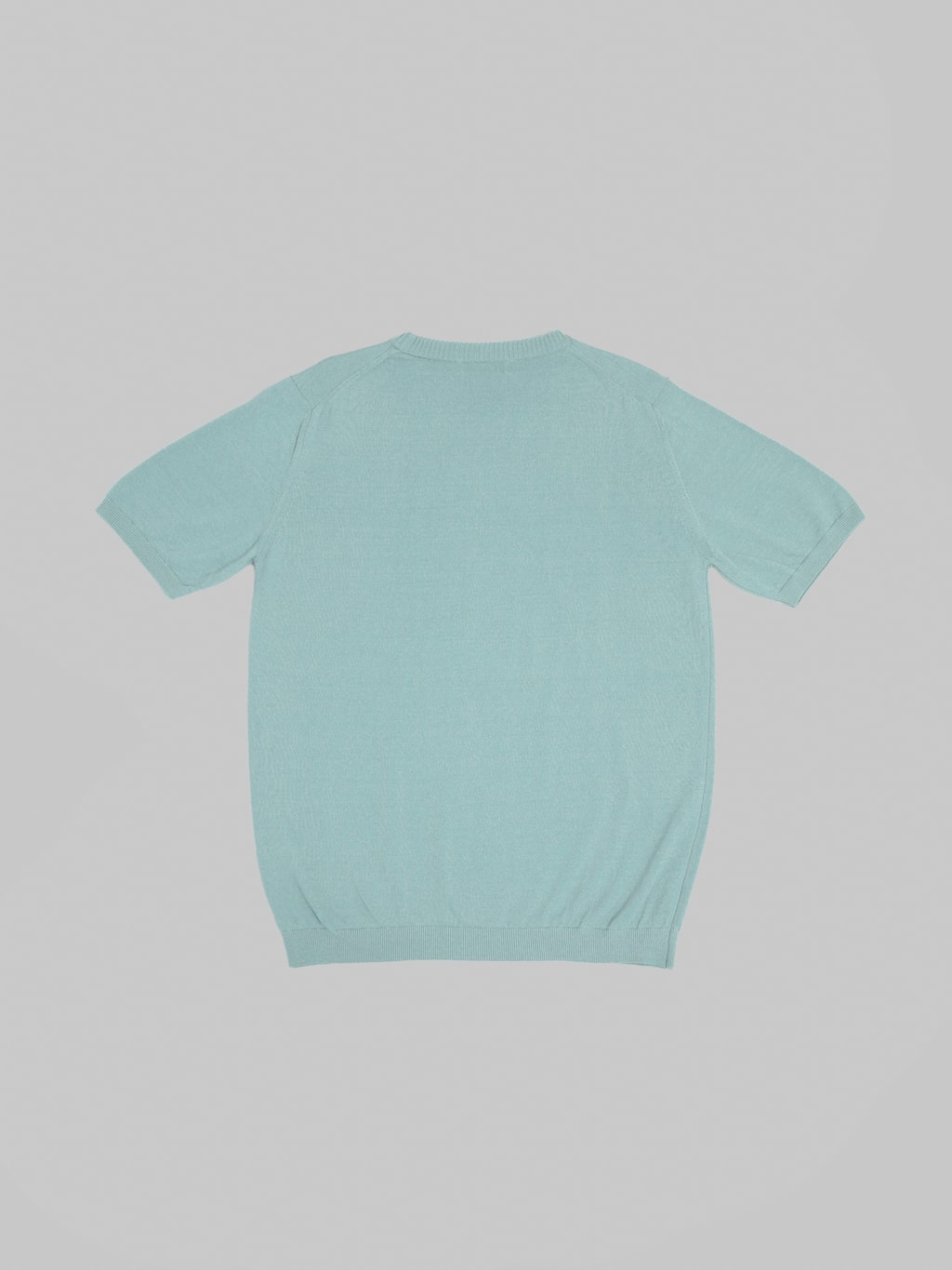 Mooncastle 12G Ice Cotton Crewneck T-Shirt Mist Green