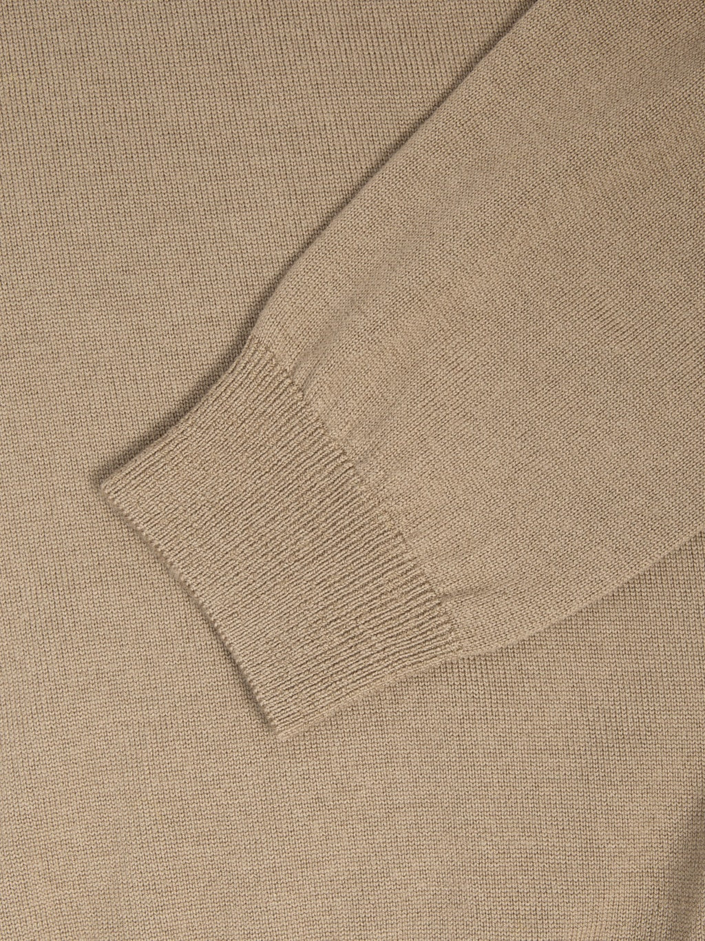 Mooncastle 12G Lightweight Merino Wool Crewneck Pullover Sand Beige
