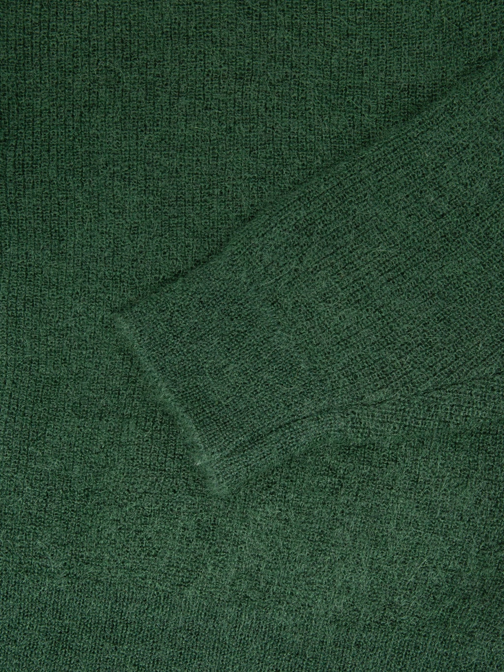 Mooncastle Mohair Cardigan Pullover Dark Green
