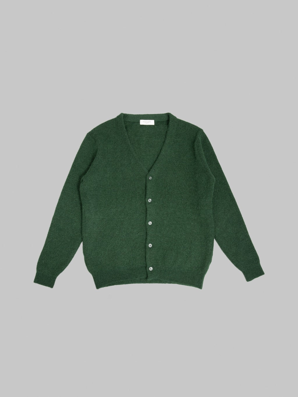 Mooncastle Mohair Cardigan Pullover Dark Green