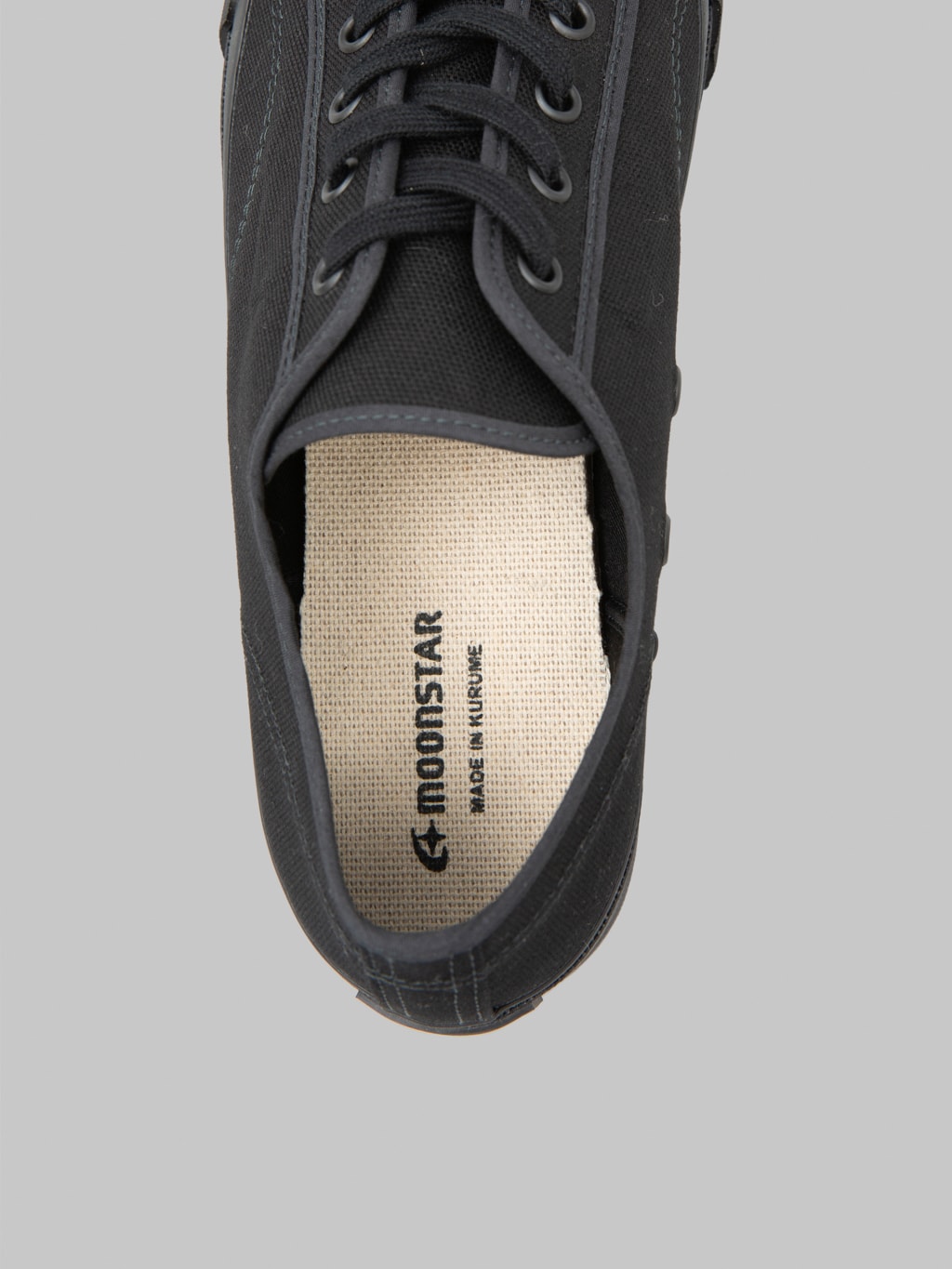 Moonstar Low Trainer Black Mono