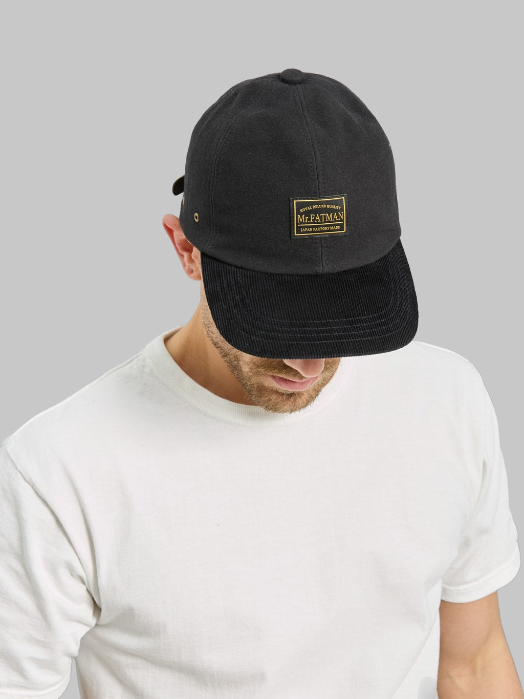 Mr. Fatman Moleskin Cap Black